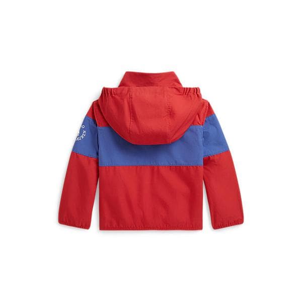 폴로 키즈 남아 2-7세 로고 패커블 후드 재킷(CWPOOTWB6020413999)