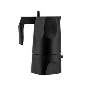 독일 알레시 모카포트 Alessi Ossidiana MT18/3 B Designer Espresso Coffee Machine Cast Alumi