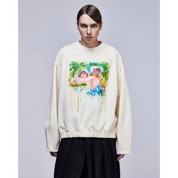 [파주점] 컬렉션 유스 아쿠아렐 코쿤 크루넥 SH2TS709CR