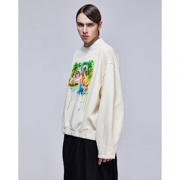 [파주점] 컬렉션 유스 아쿠아렐 코쿤 크루넥 SH2TS709CR