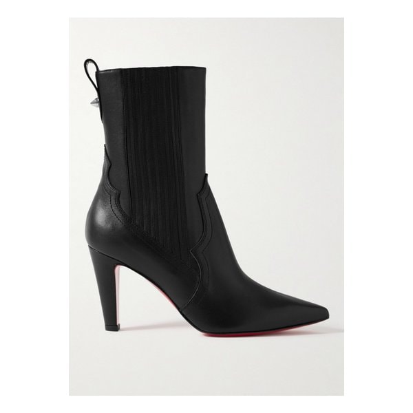 산티개그 가죽 앵클 부츠 85mm 블랙 1647597342003954