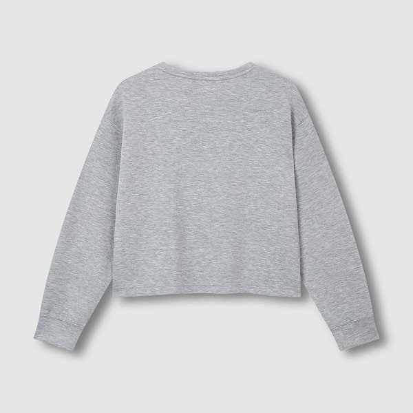 여 소프트 스웨트 긴팔 라운지 티셔츠 J206901003083