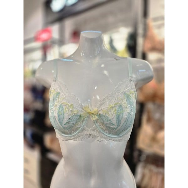 [시흥점] S 비너스 ) 오르화 홑겹 데미 브라 OBR7859-IV