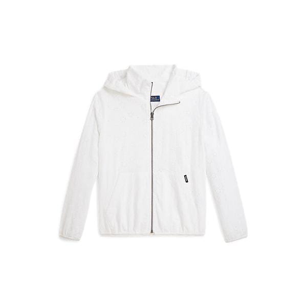 폴로 키즈 여아 7-16세 아일릿 코튼 후드 재킷(CWPOOTWG6020181100)