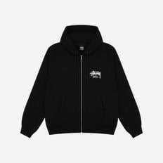 {국내배송} 스투시 스탁 서울 후드 집업 블랙 2023 Stussy Stock Seoul Zip Hood Black 3973807