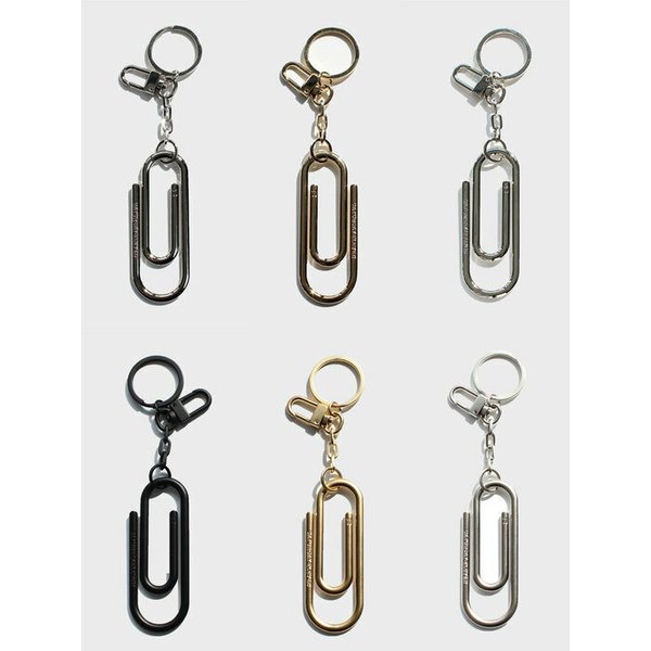 BIG PAPER CLIP KEY-RING S