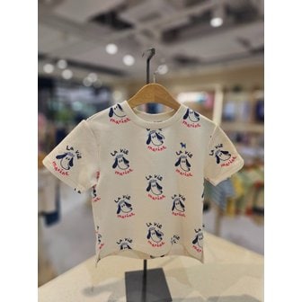 블루독 [파주점] (CR) 도기올오버 반팔티셔츠  2531533202