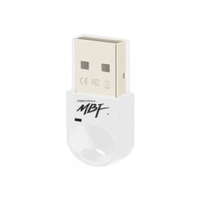 엠비에프 USB 블루투스 동글 5.3 화이트 MBF-BT53WH