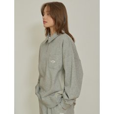 [파주점] [꼬모니노즈] 남녀공용 LOGO COLLAR SWEATSHIRTS [2 COLOR]