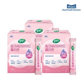 셀렉스 [본사직영] 밀크세라마이드 콜라겐 3박스 (2.9g x 84포)