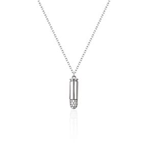 TALISMAN DIAMOND BULLET PENDANT 18K WHITE GOLD(랩그로운다이아몬드) / 22123036145