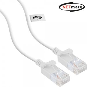  강원전자 넷메이트 NM-FC6A05 CAT.6A UTP Flexible Slim 랜 케이블 0.5m