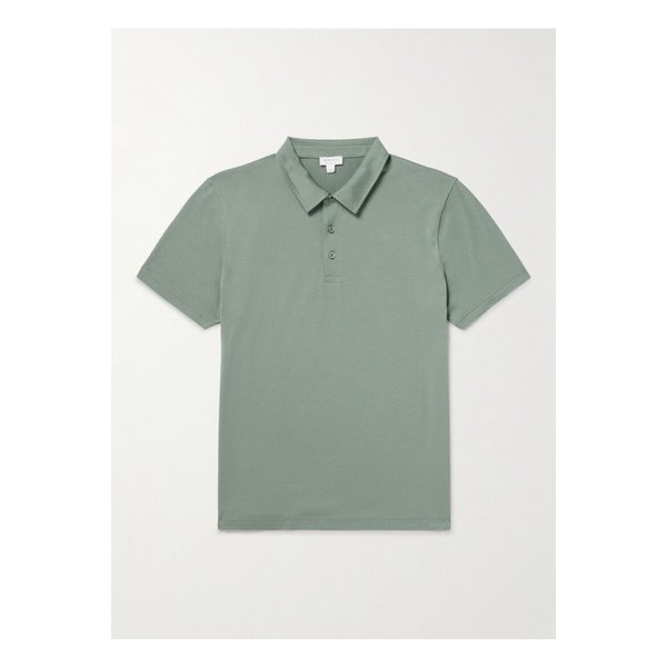 선스펠 코튼 저지 폴로 셔츠 그린 46376663162853840