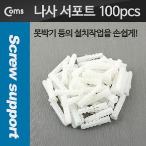 Coms 나사 서포트 스크류 앙카콘크리트 앙카100pcs X ( 10매입 )