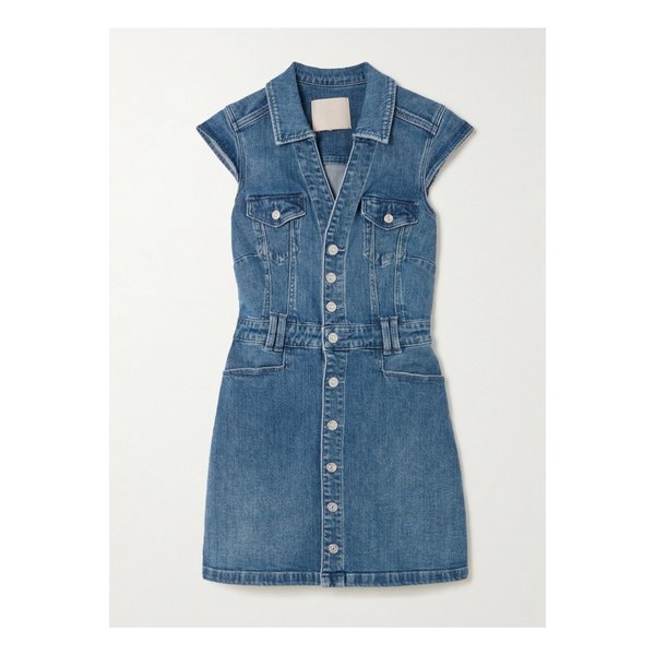 잭신 스트레치 데님 미니 원피스 1647597333072567