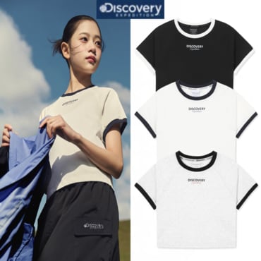디스커버리키즈 25SS 여아 프레시벤트 에센셜 트레이닝 링거 반팔티셔츠 DKTR92053