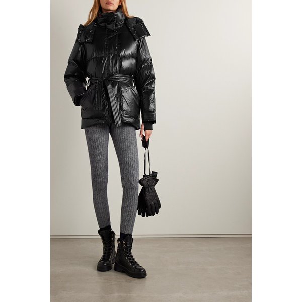 퍼펙트 모먼트 코르티나 후드 벨티드 퀼티드 다운 스키 재킷 46376663162919920