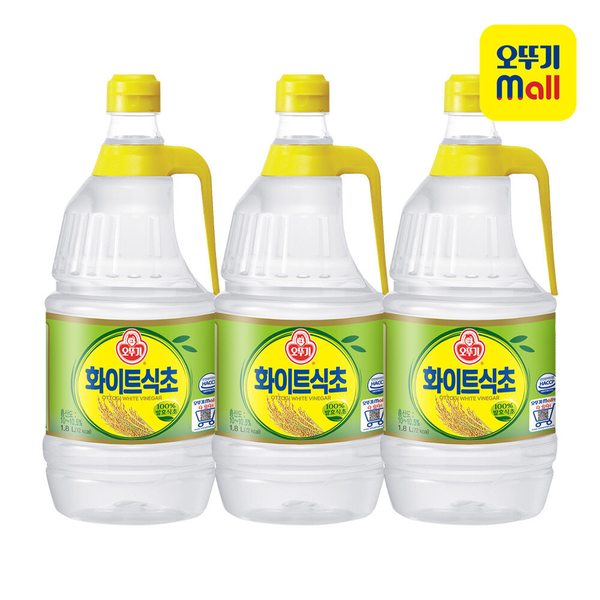 [본사직영] 오뚜기 화이트식초 1.8L 3개