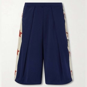 26 FW 캐피탈 블루 Kome Kome 콤콤 스트레이트 스무드 새틴 저지 쇼츠