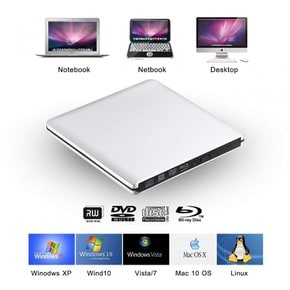 USB3.0 WindowsMac 블루레이 드라이브 보터블 드라이브 외장 드라이브 DVD드라이브 CD드라이브