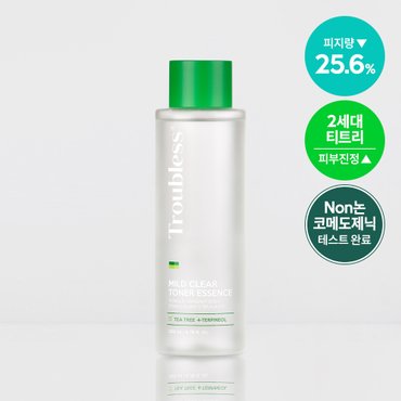 트러블레스 마일드 클리어 토너 에센스 200ml(온)