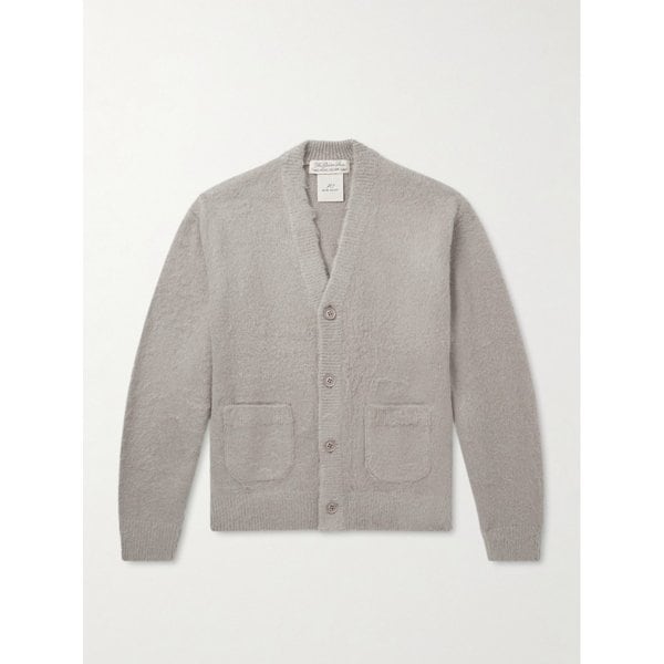 레미 릴리프 브러시드 니트 가디건 46376663162921099