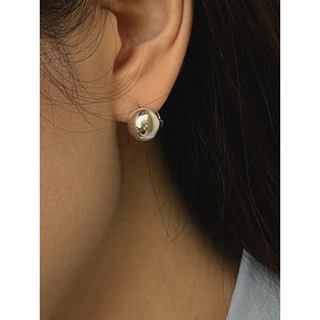 silver925 10mm ball earring