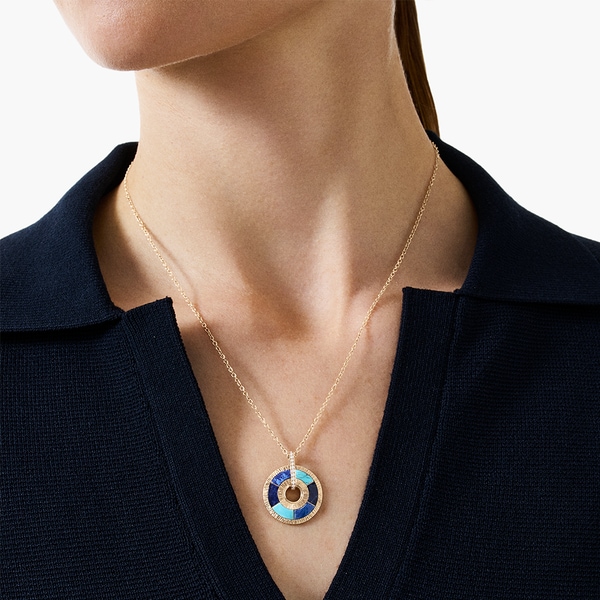 포제션 바이브런트 팰리스 펜던트 로즈 골드 - 다이아몬드