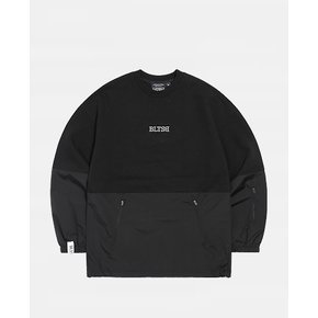 NEW 22/23 BLENT CROWN 보드용 크루넥 티셔츠 블랙 컬러 BLTSB  SNOWBOARD CREWNECK TSHIRTS  BLACK