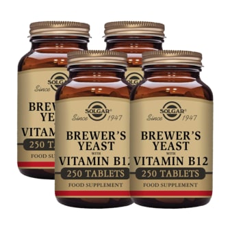  Solgar Brewers yeast 맥주 효모 250정 4개