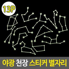 야광스티커 야광 천장 스티커 별자리 천장스티커 (S17834903)