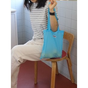 Clear Light Bag  Light Blue