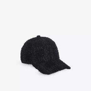 5477505 IRO Greb logo-embroidered tweed baseball cap