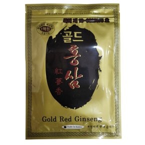특허제품 골드 홍삼 인삼 패드 20매 붙이는 한방 건강 파스 패치