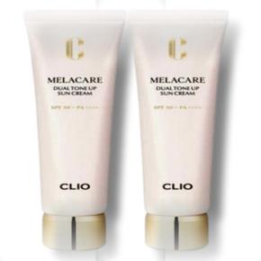 멜라케어 듀얼 톤업 선크림 40ml 2개