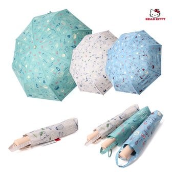 미치코런던 키티 쿠킹 3단자동 우산