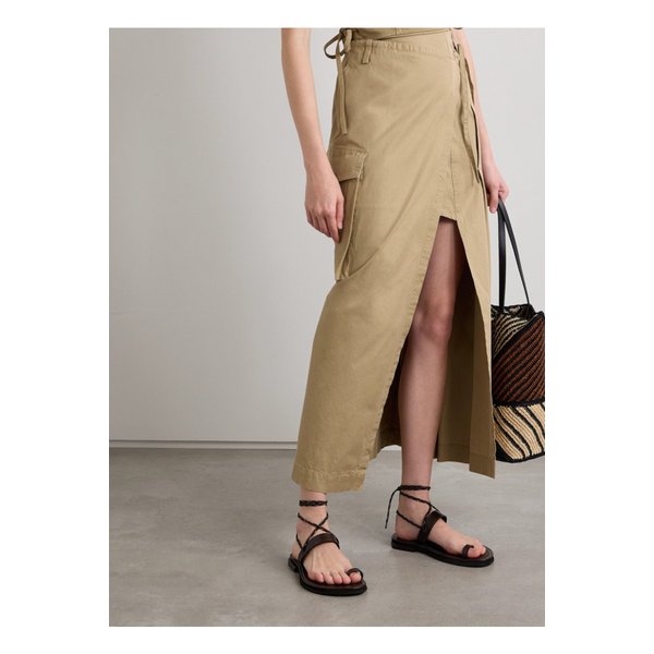 브라운 가죽 샌들 1647597332604072