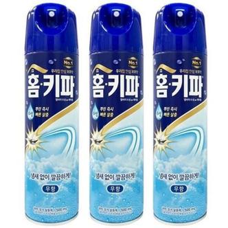  홈키파 수성 에어졸 무향 3개 500ml