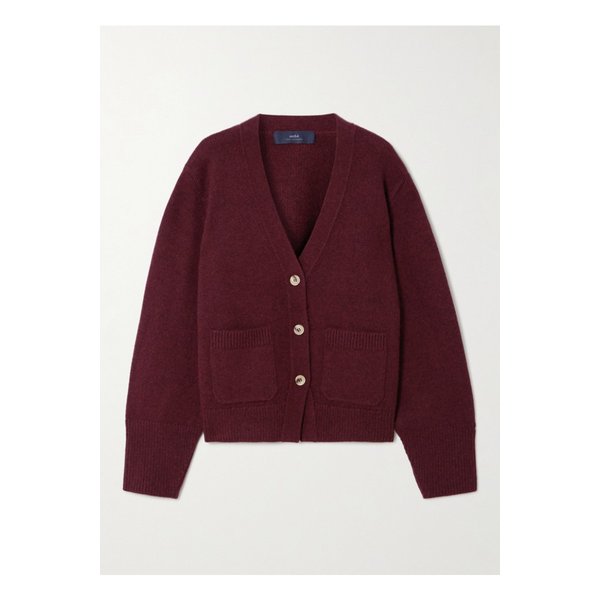 아치4 자넬 캐시미어 가디건 버건디 46376663162866763