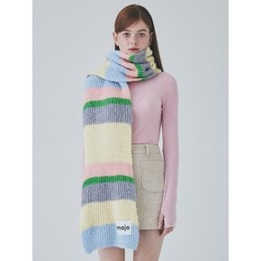 Color Stripe Muffler [Yellow]