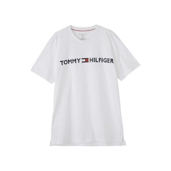 타미힐피거 모던 로고 크루넥 반팔티 화이트 / 09T3928-100