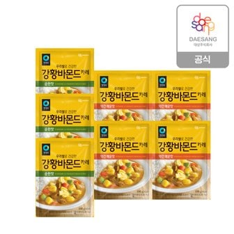 청정원 우리쌀 강황 바몬드 순한맛 100g x 3개 + 약간매운맛 4개