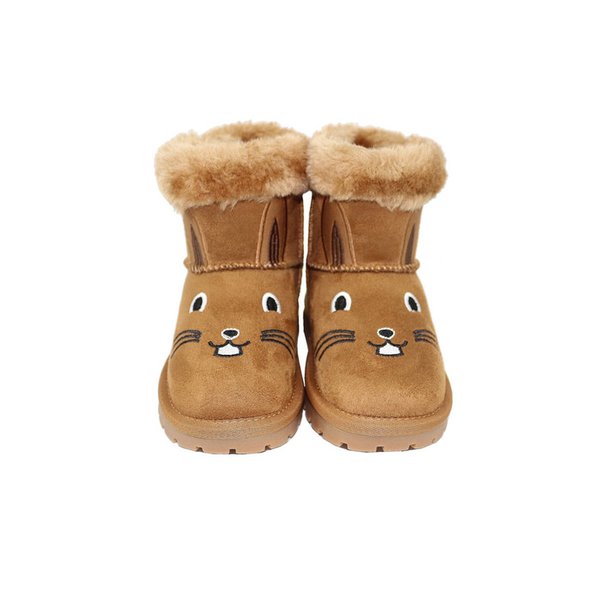 루미 키즈 겨울 방한부츠 털부츠 로이 베이지