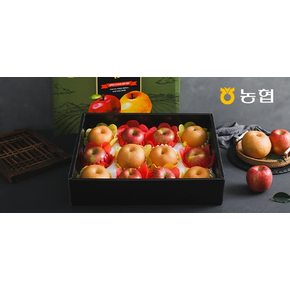 [SSG상품권이벤트][9/2순차출고][자연맛남] 농협선별 프리미엄 과일 1호 혼합선물세트 6kg (사과6개+배5개)