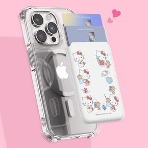 magsafe [Sanrio]산리오 위켄드 맥세이프 슬라이드 카드지갑 탈부착가능 자석 핸드폰 스마트폰