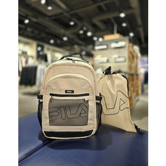 휠라 [파주점] 키즈  고학년 리버서블 메쉬 책가방(FK3BPH1009X-CRM)