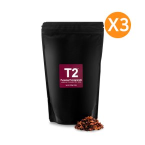 T2 티투 펌핑 석류 과일차 루즈 리프 리필 250g X3