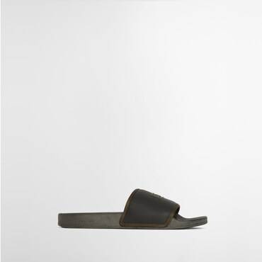 바버 [25SS] 남성 블랙 Cresswell 슬리퍼  (URSO5E005BK)