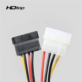 IDE-SATA 전원 연장 케이블 15CM HT-I12 HT-I12 HDTOP HDTOP IDE-SATA 전원 연장 케이블 15CM HT-I12