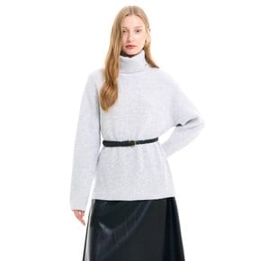 WOMAN 루즈핏  터틀풀오버 [LIGHT GREY] / WBC3L05520